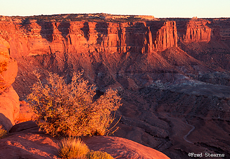 Canyonlands NP Green River Overlook Sunset