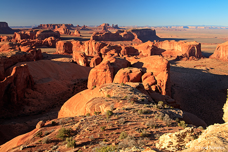 Monument Valley Hunts Mesa Sunset